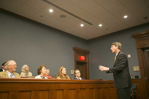 Carrollton Attorney Met Lane in Courtroom